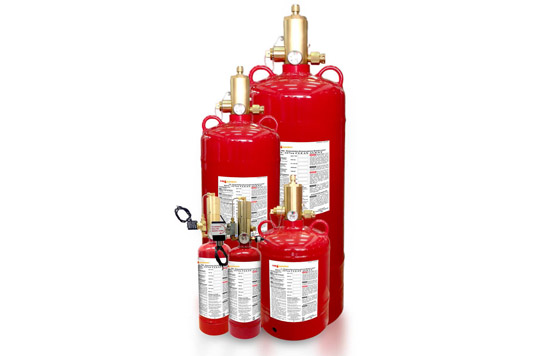 Components Of An FM-200 Fire Suppression System